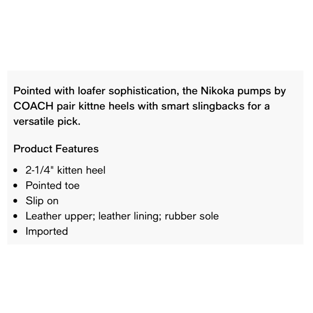 Coach Nikola Slingback - Picture 8 of 8
